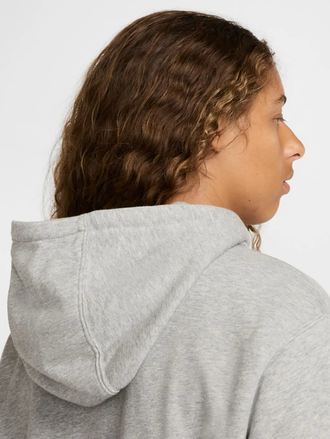 Толстовка на блискавці чоловіча Nike M Nk Club Ft Fz Hoodie FN3884-063 L Сіра (197593321008) - зображення 5