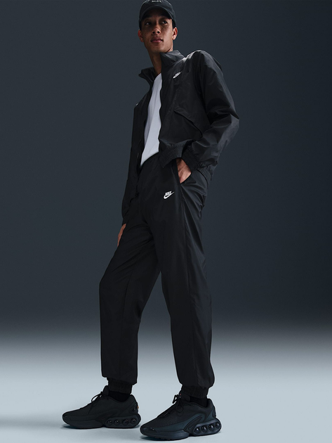 Спортивний костюм чоловічий Nike M Nk Club Wvn Trk Suit HJ1985-011 L Чорний (198480321774) - зображення 3