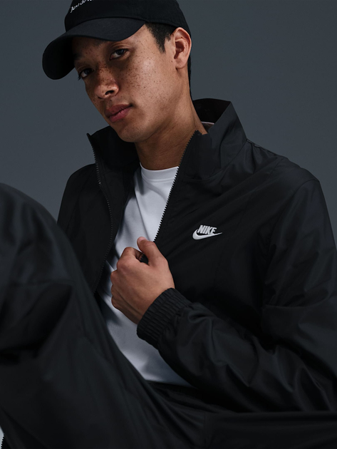 Спортивний костюм чоловічий Nike M Nk Club Wvn Trk Suit HJ1985-011 S Чорний (198480526957) - зображення 5