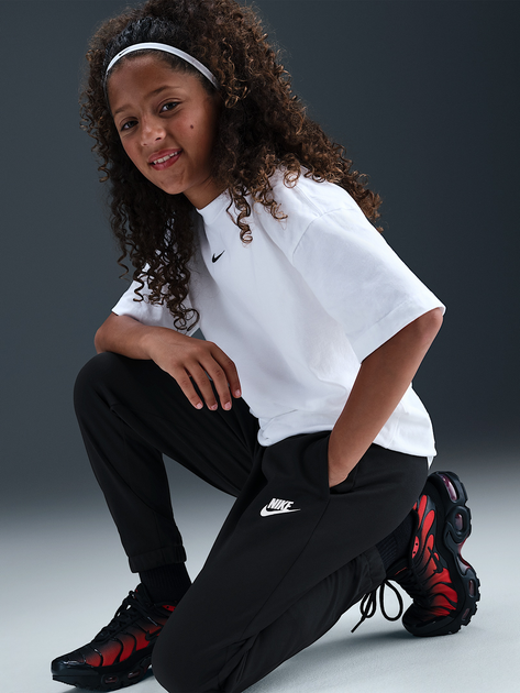 Dres młodzieżowy dla dziewczynki (bluza + spodnie) Nike K Nsw Df Tracksuit Pk Fz HQ9315-010 146-156 cm (L) Czarny (198481303366) - obraz 7