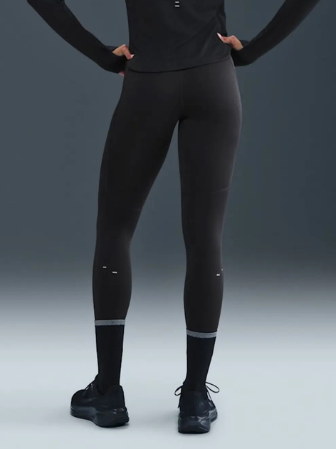 Legginsy sportowe damskie Nike W Nk Df Tempo Hr 7/8 Tght HV8170-010 M Czarne (198484803818) - obraz 2