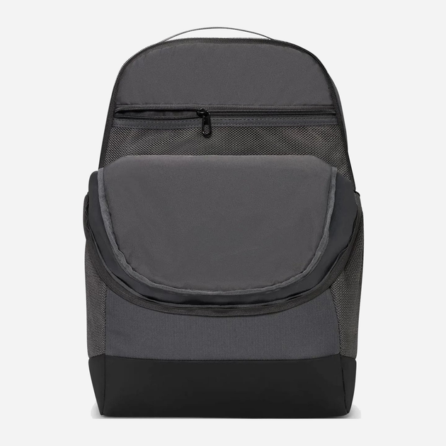 Plecak sportowy materialowy A4 24L Nike Nk Brsla M Bkpk - 9.5 (24L) DH7709-068 Szary (195871703614) - obraz 5
