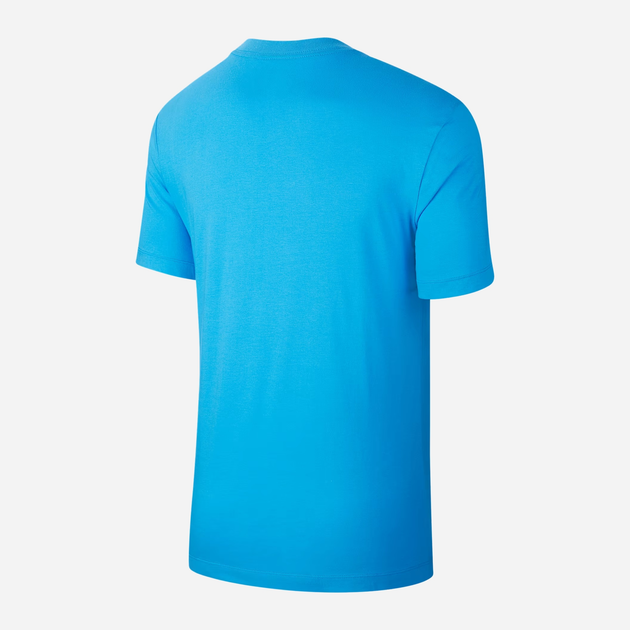 Футболка бавовняна довга чоловіча Nike M Nsw Club Tee AR4997-435 XL Синя (193147811995) - зображення 7