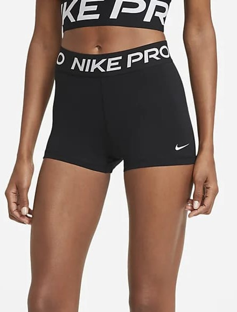 Spodenki damskie sportowe Nike W Np 365 Short 3In CZ9857-010 XS Czarne (194499513506) - obraz 1