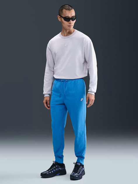Спортивні штани чоловічі Nike M Nk Club Ft Jogger FN3801-435 M Сині (198481673025) - зображення 3