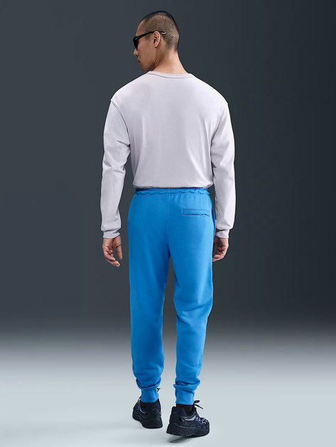 Spodnie dresowe męskie Nike M Nk Club Ft Jogger FN3801-435 L Niebieskie (198481686094) - obraz 4
