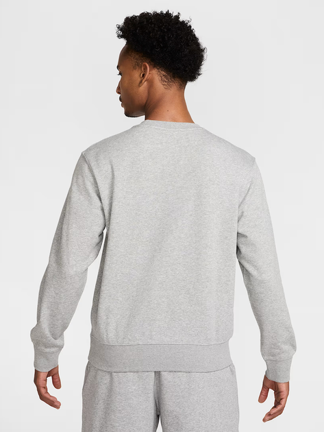Світшот чоловічий Nike M Nk Club Ft Crew FN3888-063 L Сірий (197593298348) - зображення 2