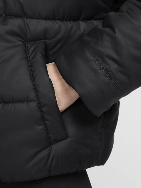 Куртка зимова коротка жіноча Nike W Nsw Tf Synfl Nk Clsc Pfr FZ5899-010 XS Чорна (197596213072) - зображення 8