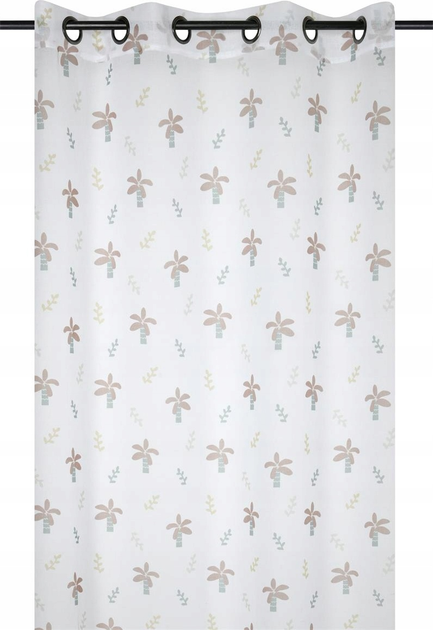 Zasłona Stof Coquin Palmy 140 x 260 cm (3665269329872) - obraz 1