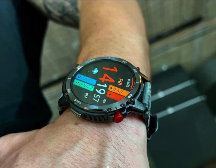 Тактичні водонепроникні смарт-годинники Modfit Sniper Pro Black 4G - изображение 7