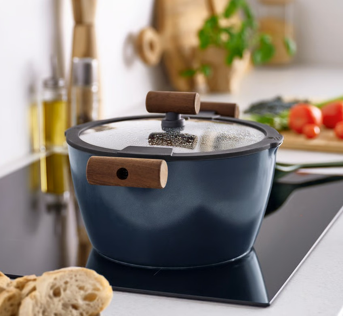 Каструля Ikea Klippfisk із антипригарним покриттям і кришкою 5 л (90597482221179) - зображення 4