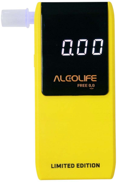 Алкотестер Alcolife Free Yellow (5904730548151) - зображення 1