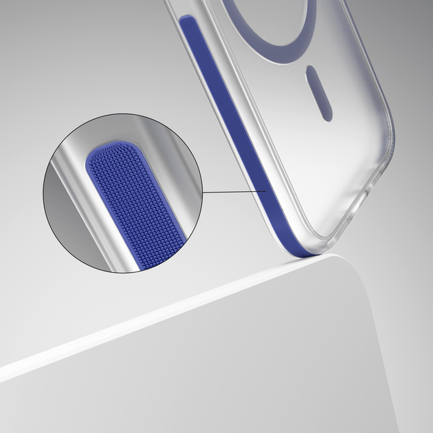 Панель Etteri Icy Mag для Apple iPhone 14 Pro Blue/Transparent (5907504560489) - зображення 7