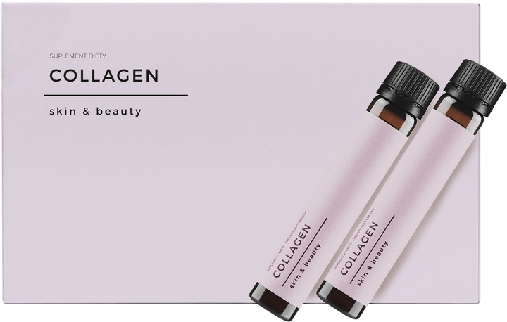 Suplement diety Laborell Skin&Beauty Collagen 7 x 25 ml Wiśnia (5902488011606) - obraz 1