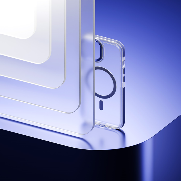 Панель Etteri Icy Mag для Apple iPhone 16 Blue/Transparent (5907504560540) - зображення 5
