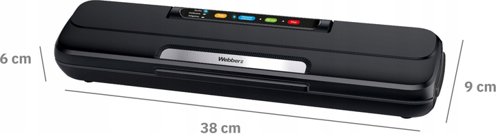 Zgrzewarka próżniowa Webber V168-C Czarna - obraz 6