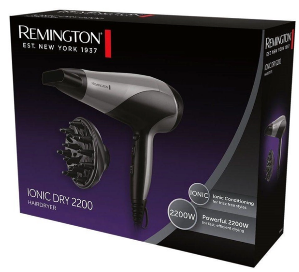 Фен Remington D3190S Ionic Dry - изображение 6