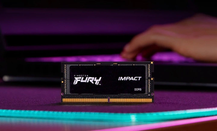 Kingston Пам'ять ноутбука DDR5 16GB 4800 FURY Impact – фото