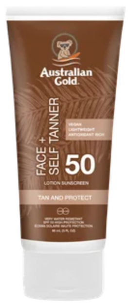 Крем для обличчя Australian Gold SPF 50 для автозасмаги 88 мл (54402730683) - зображення 1