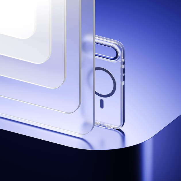 Панель Etteri Icy Mag для Apple iPhone Air Blue/Transparent (5907504560618) - зображення 5