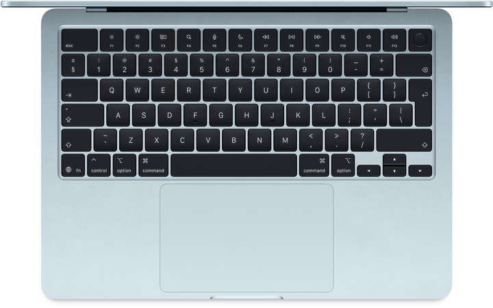 Laptop Apple MacBook Air 13.6" M4 16/512GB 2025 (MC6U4ZE/A) Sky Blue - obraz 2