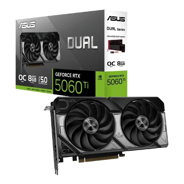 Відеокарта Asus GeForce RTX 5060 Ti Dual OC Edition 8GB GDDR7 (DUAL-RTX5060TI-O8G) - зображення 7