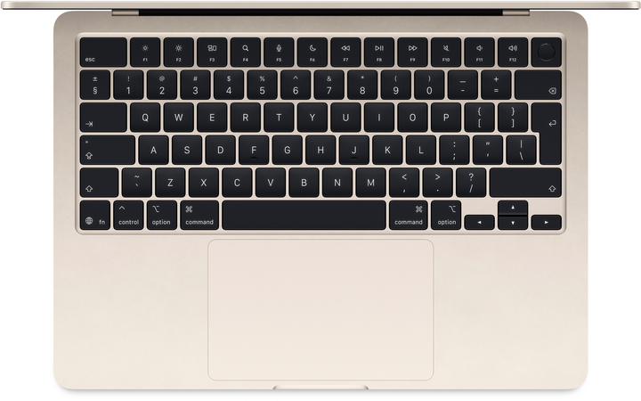 Laptop Apple MacBook Air 13.6" M4 24/512GB 2025 (MC6A4ZE/A) Starlight - obraz 2