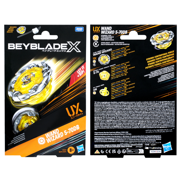 Zabawka bączek Hasbro BeyBlade X z wyrzutnią (5010996257192) - obraz 4