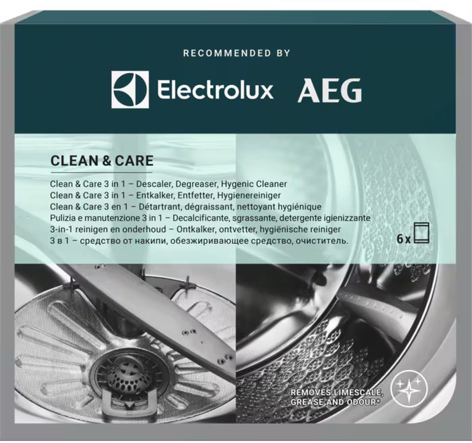 Гігієнічний очищувач Electrolux 3 в 1 6 шт (M2GCP601) (7333394078007) - зображення 1