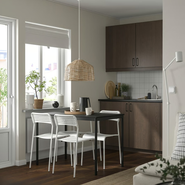 Стілець для кухні Ikea Sandsberg 39 x 47 x 77 см Білий (106.054.24) - зображення 5