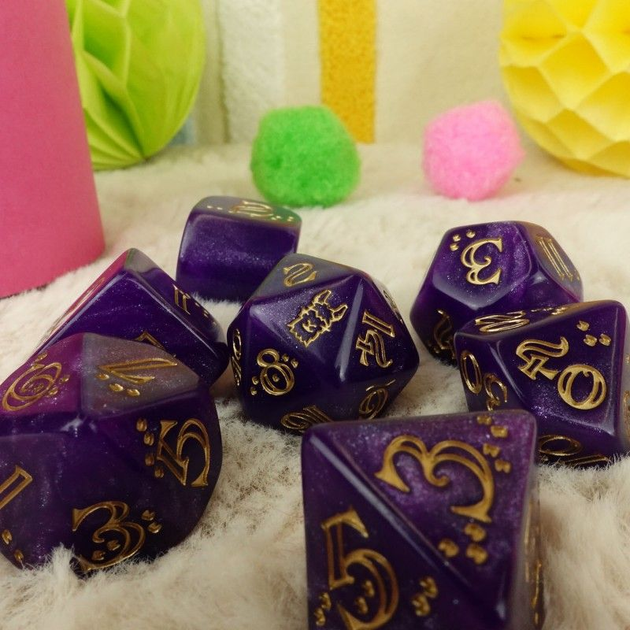 Набір кубиків для настільних ігор Q-Workshop Llama Dice Set: Zippy (5907699497539) - зображення 6