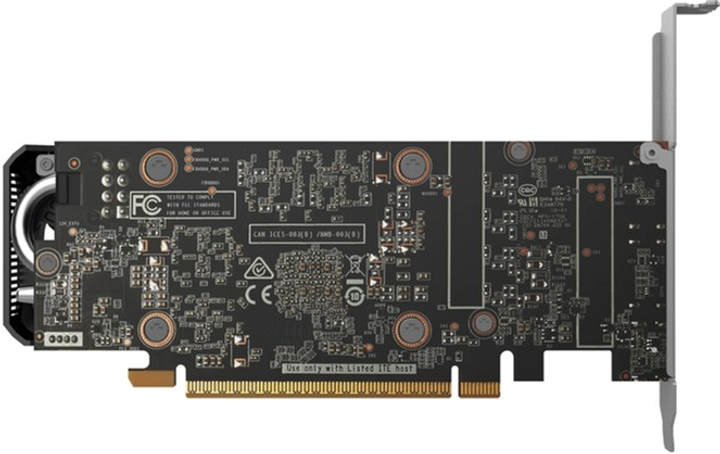 Karta graficzna Zotac PCI-Ex GeForce RTX 5060 GAMING Low Profile 8GB GDDR7 (128bit) (2497/28000) (HDMI, 2 x DisplayPort) (ZT-B50600L-10L) - obraz 4