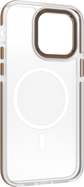 Панель Etteri Icy Mag для Apple iPhone 14 Pro Gold/Transparent (5907504560748) - зображення 3