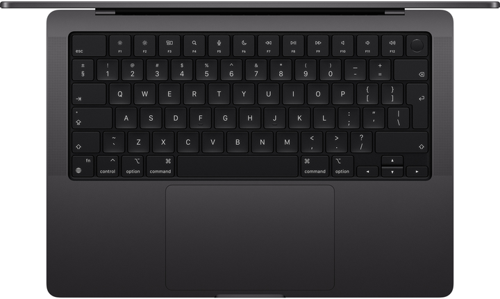 Laptop Apple MacBook Pro 14" M4 Pro 24/512GB 2024 (MX2H3ZE/A) Space Black - obraz 2