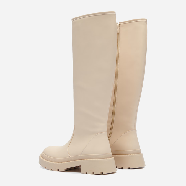 Жіночі гумові чоботи Cropp 6596P-01X 41 26.5 см Кремові (5904684941343) (955555902355609) - Уцінка - зображення 3