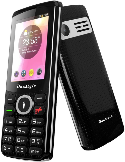Telefon komorkowy Onestyle B10 Black (6975020870558) (353180584361656) - Outlet - obraz 3