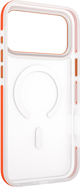 Etui plecki Etteri Icy Mag do Apple iPhone 17 Pro Orange/Transparent (5907504560809) - obraz 3