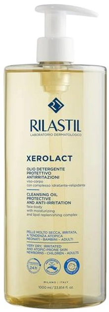 Olejek pod prysznic Rilastil Xerolact 1 l (8055510249205) - obraz 1