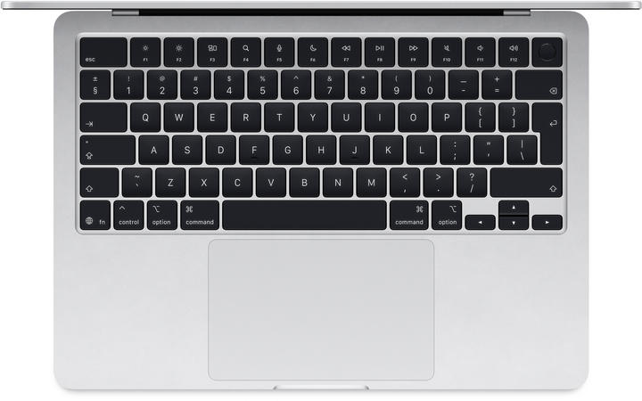 Laptop Apple MacBook Air 13.6" M4 16/256GB 2025 (MW0W3T/A) Silver - obraz 2