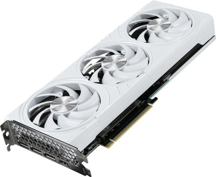 Karta graficzna Palit PCI-Ex GeForce RTX 5070 White OC 12GB GDDR7 (192bit) (2527/28000) (HDMI, 3 x DisplayPort) (NE75070U19K9-GB2050W) - obraz 5