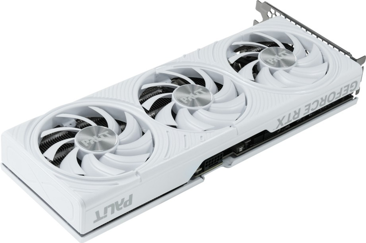 Karta graficzna Palit PCI-Ex GeForce RTX 5070 White OC 12GB GDDR7 (192bit) (2527/28000) (HDMI, 3 x DisplayPort) (NE75070U19K9-GB2050W) - obraz 6