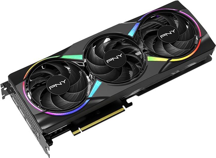 Karta graficzna PNY PCI-Ex GeForce RTX 5060 Ti ARGB OC 8GB GDDR7 (128bit) (2692/28000) (HDMI, 3 x DisplayPort) (VCG5060T8TFXXPB1-O) - obraz 2