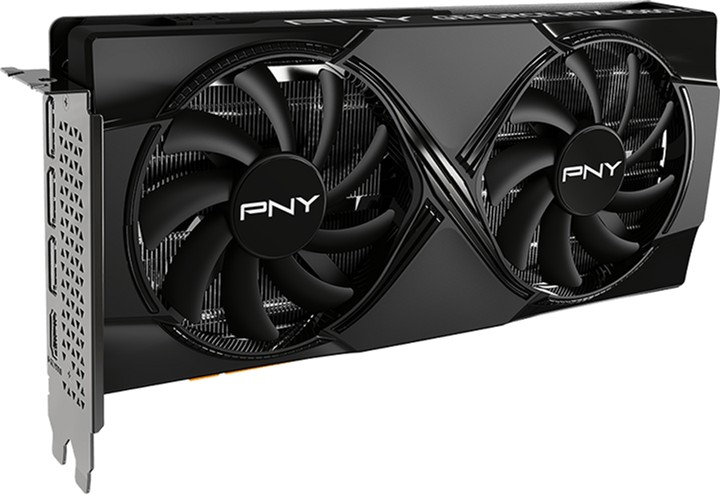 Karta graficzna PNY PCI-Ex GeForce RTX 5060 Ti Dual Fan 8GB GDDR7 (128bit) (2572/28000) (HDMI, 3 x DisplayPort) (VCG5060T8DFXPB1) - obraz 3