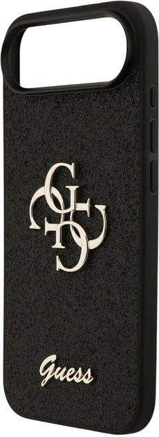 Панель Guess Fixed Glitter Big 4G для Apple iPhone Air Black (GUHCP17MHG4SGK) - зображення 5