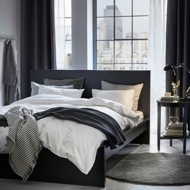 Комплект постільної білизни Ikea Nattjasmin 200 x 200 / 50 x 60 см Білий (603.371.60) - зображення 6