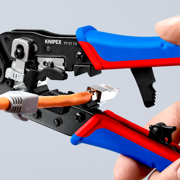 Narzędzie Knipex do zaciskania złączy typu Western (4003773087908) - obraz 11