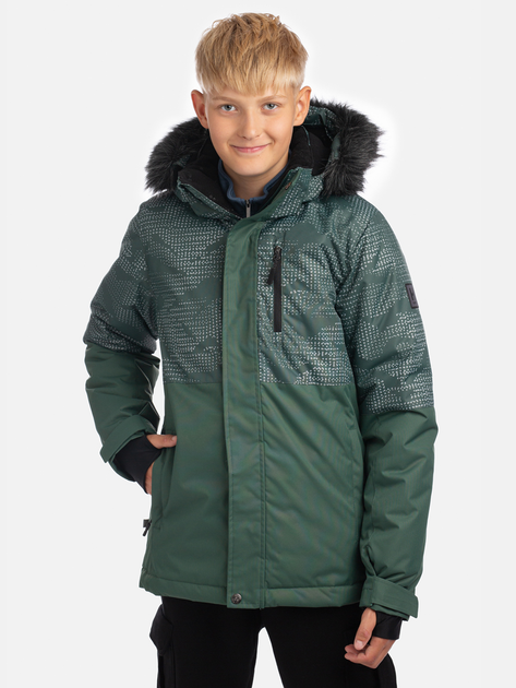 Детская зимняя куртка для мальчика Huppa Alfa 18620020-52497 128 см Зеленая (4741632271302) - Фото 1 Детская зимняя куртка для мальчика Huppa Alfa 18620020-52497 128 см Зеленая (4741632271302) - изображение 1