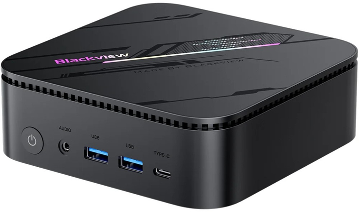 Nettop Blackview Mini PC MP100 Pro Black (MP100Pro-16GB/1TB-BK/BV) - obraz 2