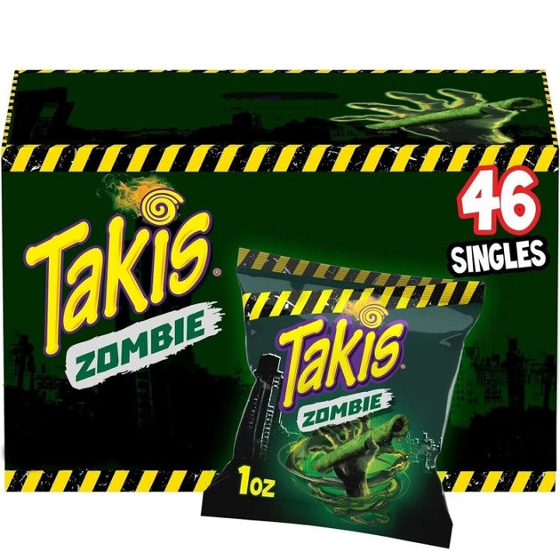 Чипсы Takis Rolls Zombie Habanero & Cucumber 28.4 г - изображение 4