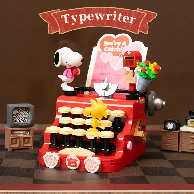 Конструктор Pantasy Snoopy Печатная машинка (86913) - Фото 2 Конструктор Pantasy Snoopy Печатная машинка (86913) - изображение 2